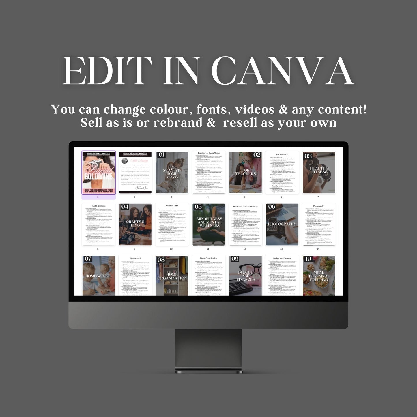 Basic Canva | Create Digital Products That You Can Sell