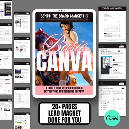 Basic Canva | Create Digital Products That You Can Sell